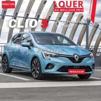 Location de voiture CLIO 5 TOUT OPTION 2022