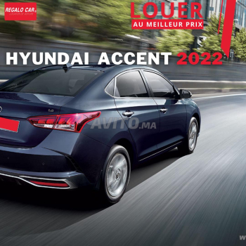 LOCATION DE VOITURE ACCENT 2022 A PRIX BAS