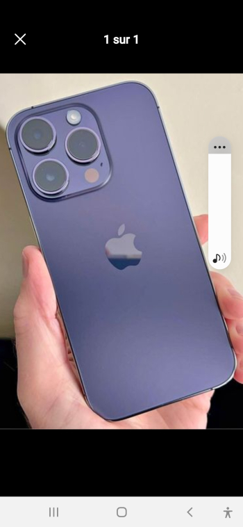 Vente d'un Iphone 14 pro max