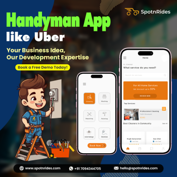 Create Your Handyman App Like Uber - SpotnRides