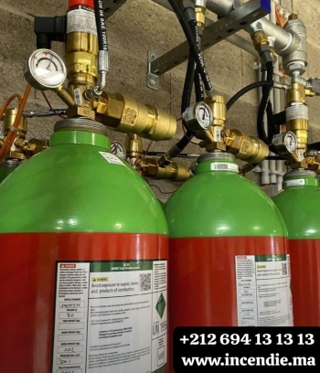 Rabat extinction automatique Argogene Novec CO2 FM200